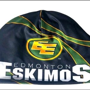 Edmonton Eskimos Beanie Hat - Green & Yellow Logo